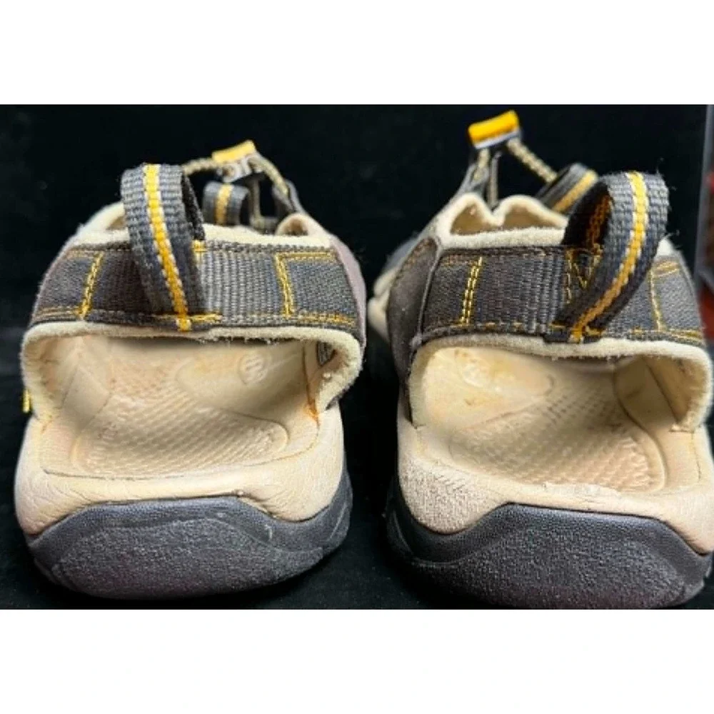 Keen Newport H2-Waterproof Hiking Sandals, Brown Yellow, 1008399, Mens 11
